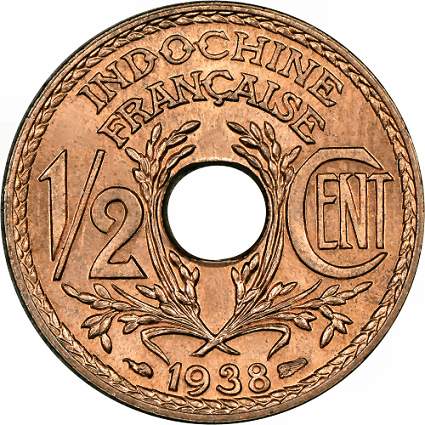French Indo-China, ½ cent, 1938.jpg