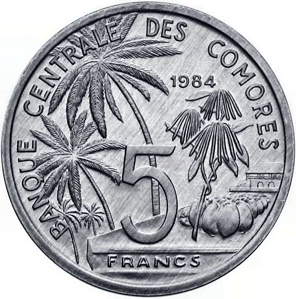Comoros 5 francs 1984.jpg