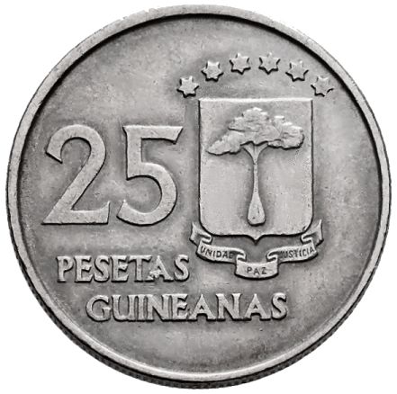 Equatorial Guinea 25 pesetas 1969.jpg