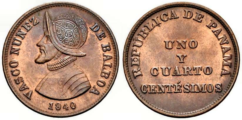 Panama 1¼  centesimos 1940.jpg