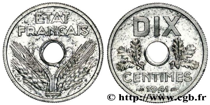 Vichy France DIX centimes 1941-ptn.jpg