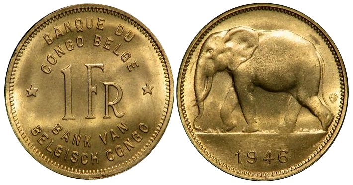 Belgian Congo 1 franc 1946.jpg
