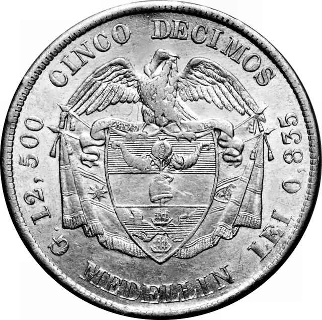 Colombia 5 decimos 1885.jpg