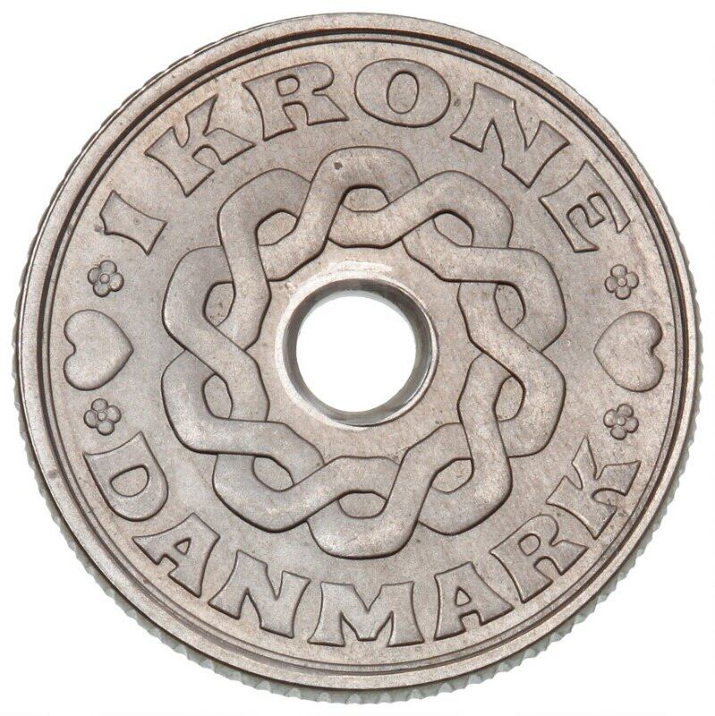 Denmark 1 krone 1984'ptn.jpg