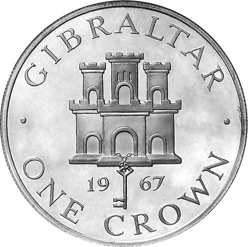 Gibraltar 1 crown 1967.jpg